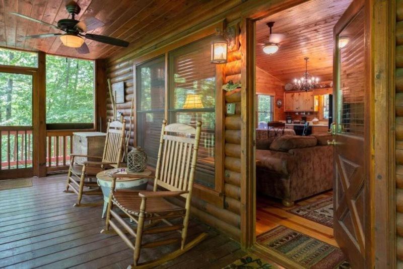 블루리지 Mountain Spirit Cabin - Fireplace And Hot Tub 빌라 외부 사진