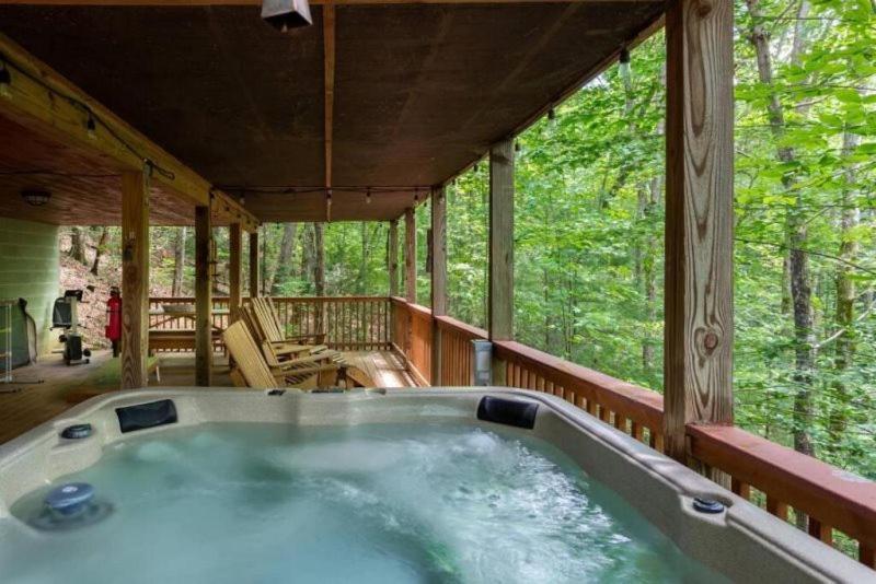 블루리지 Mountain Spirit Cabin - Fireplace And Hot Tub 빌라 외부 사진